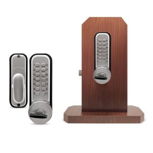 Mechanical Keyless Tulip Door Lock With Combination Push Buttons & 3 Computer Keys
